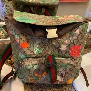 Gucci backpack floral